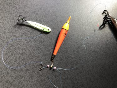 漁港 堤防などからの イカ釣り仕掛けの作り方